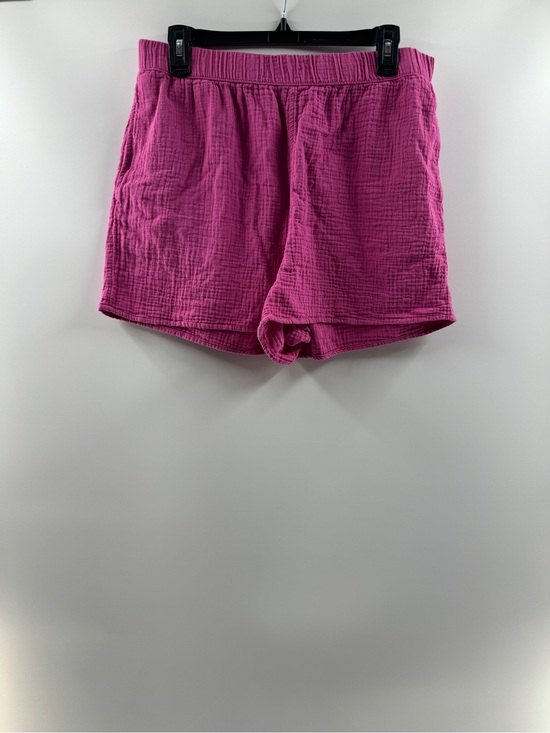 Universal Thread Pants - Universal Thread Pink Cotton Gauze Pull-On Shorts – Women’s Large